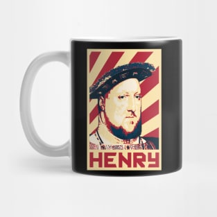 King Henry VIII Of England Retro Propaganda Mug